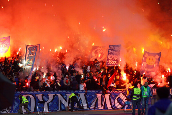 FC Dynamo Kyiv ultra supporters