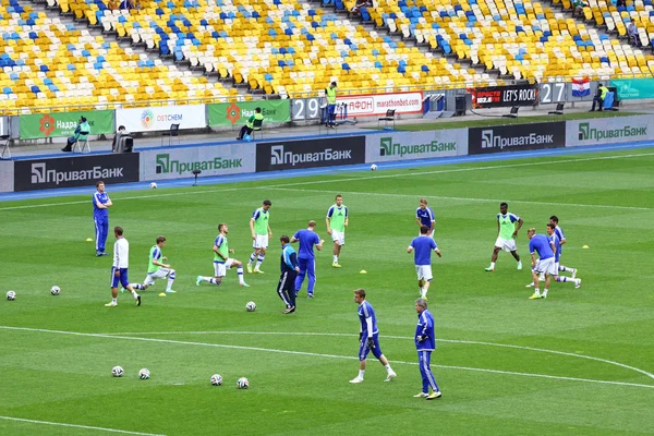 Ποδόσφαιρο παιχνίδι Ντιναμό Κιέβου vs Ζόρια Λουγκάνσκ — Φωτογραφία Αρχείου
