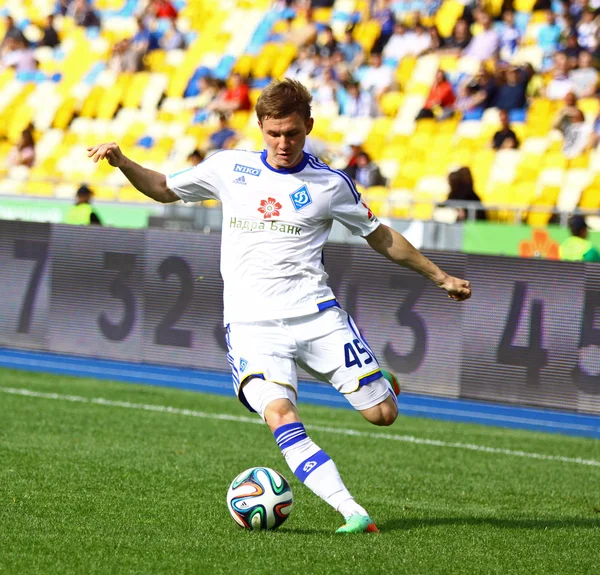 サッカー ゲーム fc ディナモ キエフ対 zorya ルハンシク — ストック写真