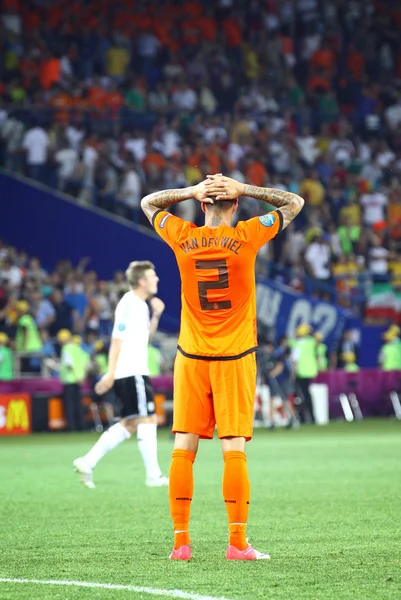 UEFA EURO 2012 jogo Holanda vs Alemanha — Fotografia de Stock