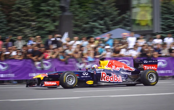 Fahrer Daniel Ricciardo vom Red-Bull-Rennstall — Stockfoto