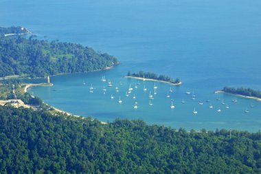 langkawi Adası, Malezya'nın peyzaj