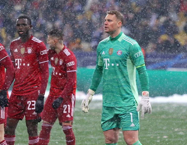 Kyiv Ukraine Νοεμβρίου 2021 Τερματοφύλακας Manuel Neuer Της Bayern Munchen — Φωτογραφία Αρχείου