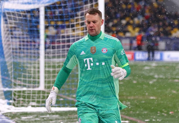 Kyiv Ukraine Novembro 2021 Goleiro Manuel Neuer Bayern Munchen Ação — Fotografia de Stock