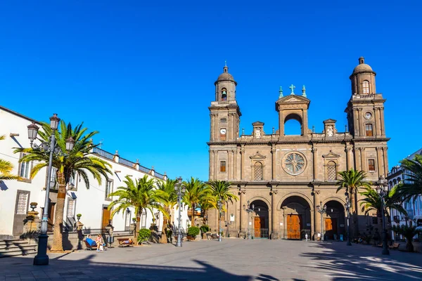 Las Palmas Gran Canaria Španělsko Prosince 2018 Katedrála Santa Ana — Stock fotografie