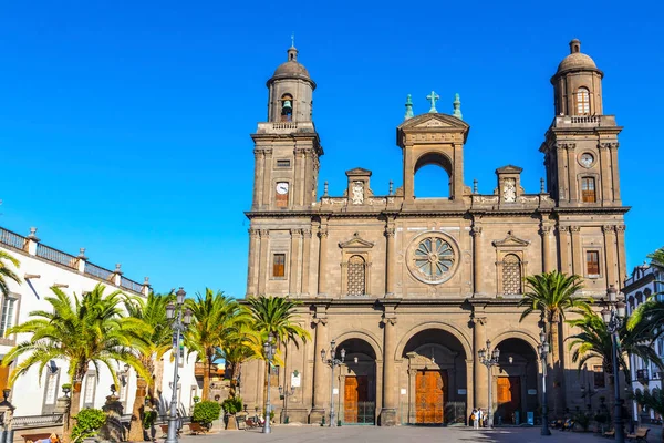 Catedral Santa Ana Uma Igreja Católica Romana Localizada Las Palmas — Fotografia de Stock