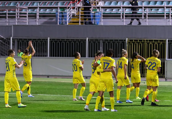 Kyiv Ukraine October 2020 Uefa Womens Euro 2022 Qualifying Game — Photo