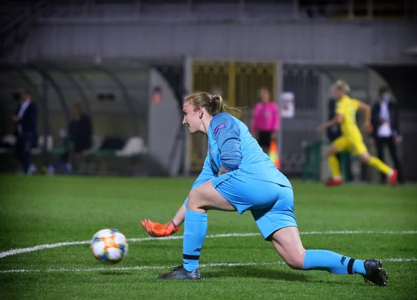 Kyiv Ukraine October 2020 Uefa Womens Euro 2022 Qualifying Game — Photo