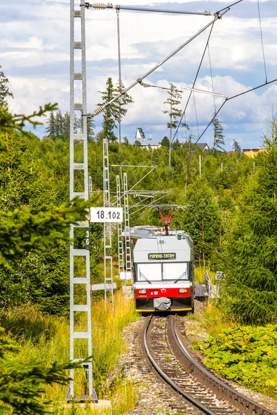 High Tatras Slovakia July 2018 Tatra Electric Railways Tez Ter — Stok fotoğraf