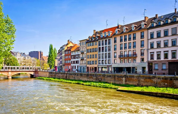 Beautiful View Canal Faux Rempart Aka Fosse Faux Rempart Ill — Stock Photo, Image