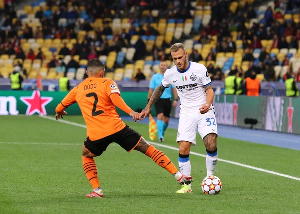 Kyiv Ukraine September 2021 Uefa Champions League Game Shakhtar Donetsk — Stok fotoğraf