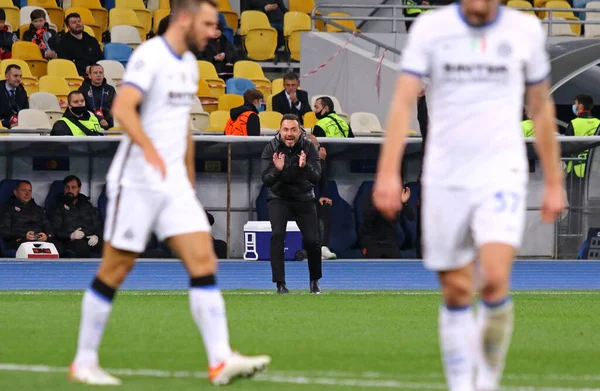 Kyiv Ukraine September 2021 Uefa Champions League Game Shakhtar Donetsk —  Fotos de Stock