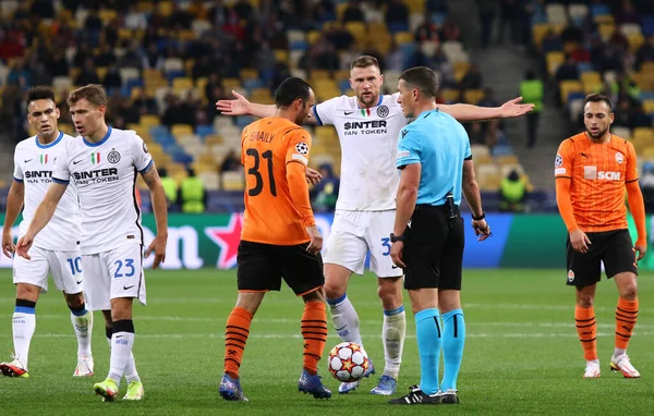 Kyiv Ukraine September 2021 Uefa Champions League Game Shakhtar Donetsk — Stock Photo, Image