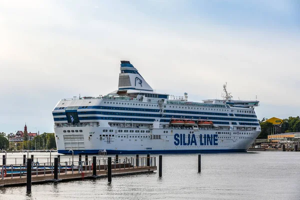 Helsinki Finlandia Septiembre 2019 Silja Serenade Cruiseferry Propiedad Compañía Naviera — Foto de Stock