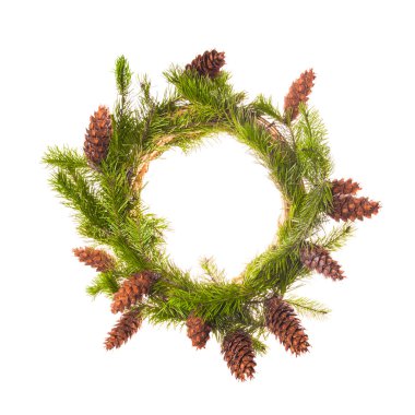 Christmas wreath clipart