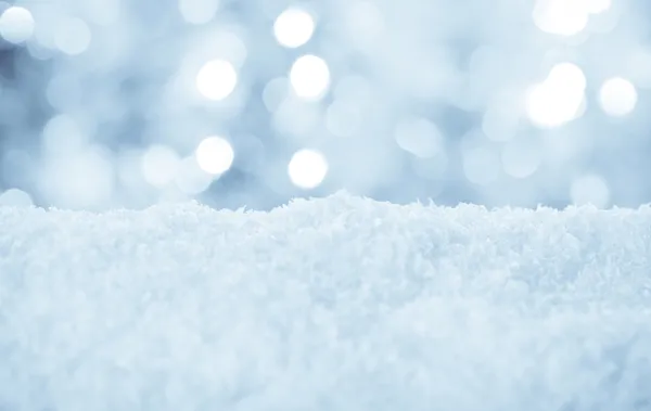 雪とボケ味 — ストック写真