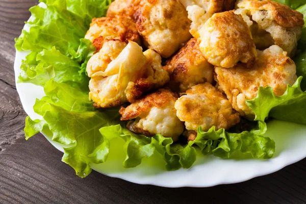 Fried cauliflower — Stock Photo, Image