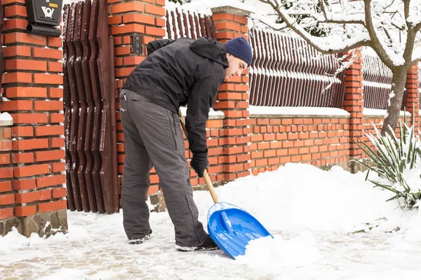 Sneeuwruimen — Stockfoto