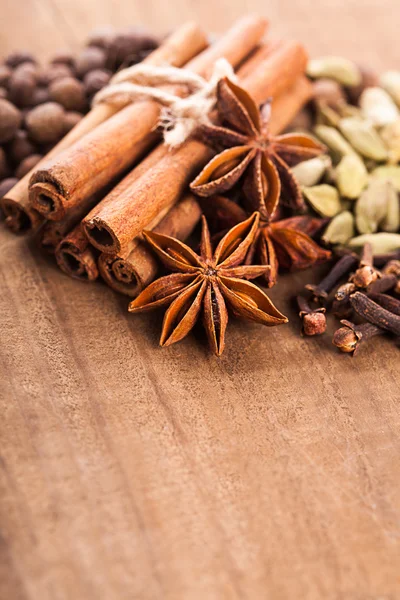 Collection of spices — Stock Photo, Image