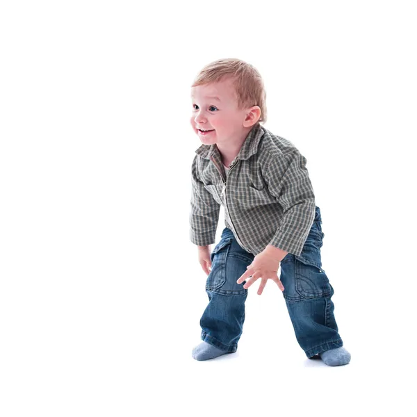 Cute playful toddler — Stock Photo, Image