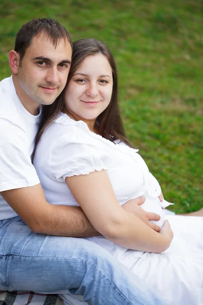 Couple enceinte — Photo