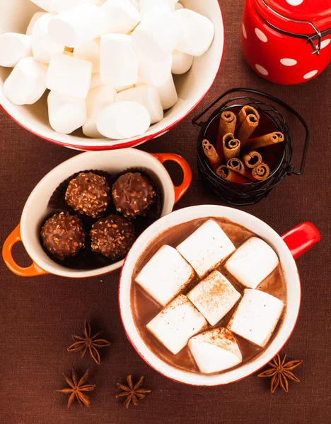 マシュマロ チョコレート — ストック写真