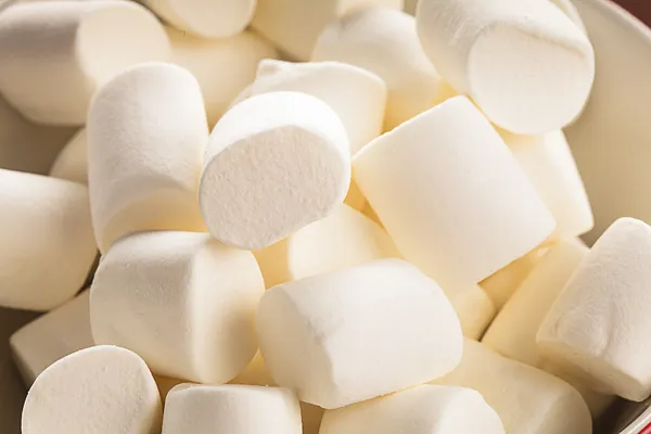Marshmallows-Hintergrund — Stockfoto