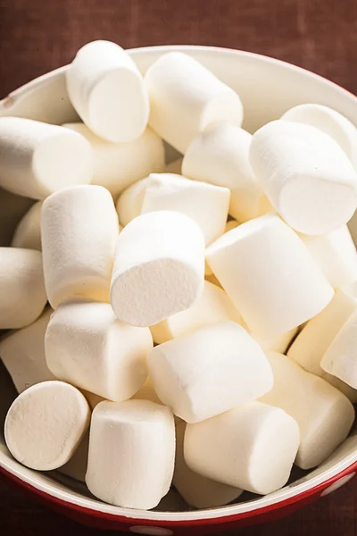 Marshmallow in una ciotola — Foto Stock