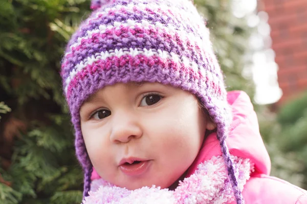 Cara de menina — Fotografia de Stock