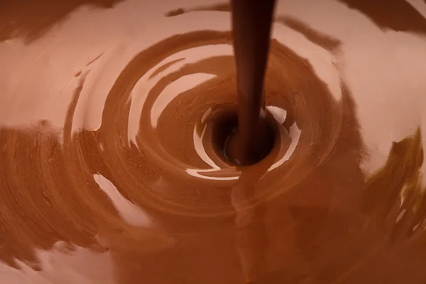 Chocolate flow — Stock Photo, Image