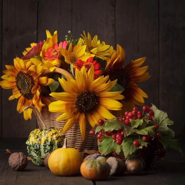 Stilleven in kleuren van de herfst — Stockfoto