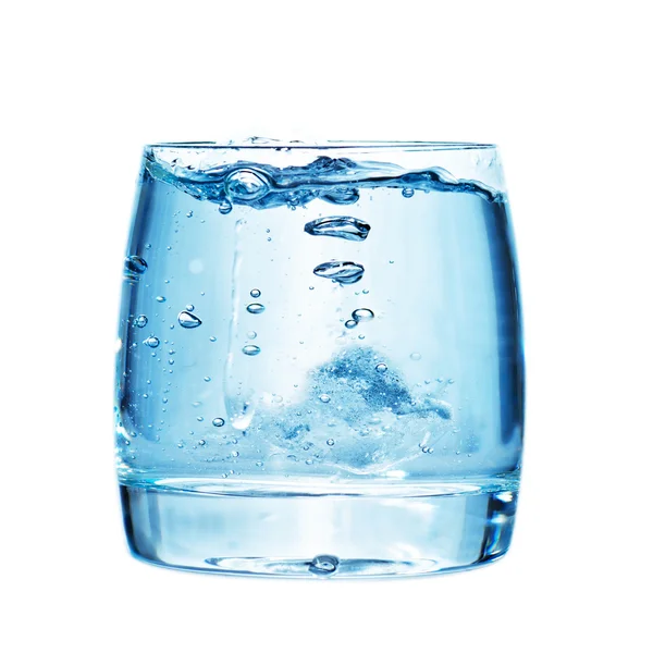 Bicchiere con acqua — Foto Stock