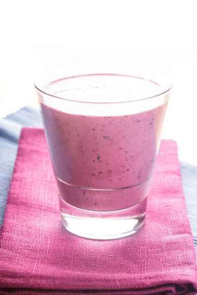 Blaubeer-Smoothie — Stockfoto