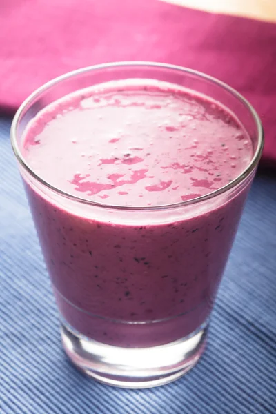 Blaubeer-Smoothie — Stockfoto