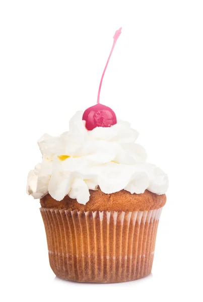 Cupcake sur blanc — Photo