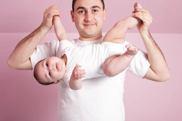 아기 동적 체조 — 스톡 사진