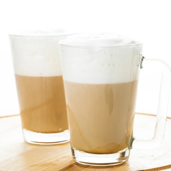 Kaffe latte — Stockfoto