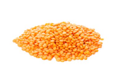 Kırmızı mercimek yığın