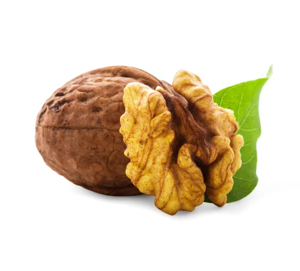 Nueces aisladas — Foto de Stock