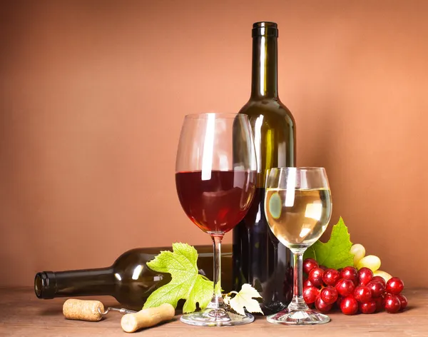 Wein-Stillleben — Stockfoto