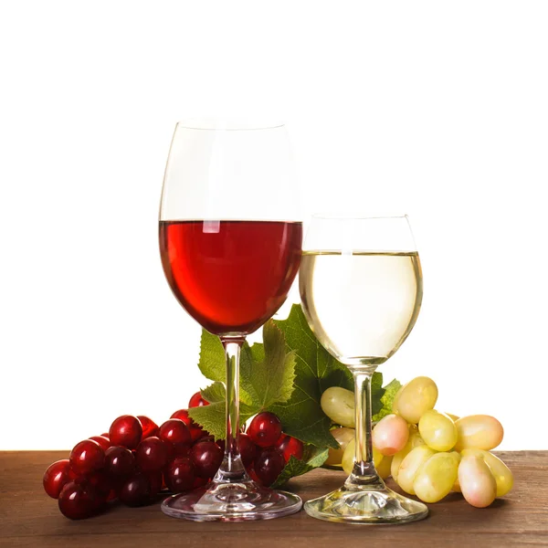 Vin i glas — Stockfoto