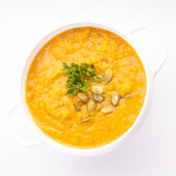 Zuppa di zucca — Foto Stock