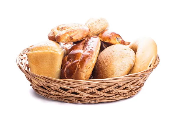 类型的面包 — 图库照片