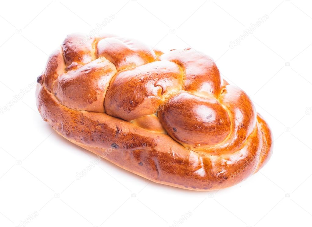 Fresh loaf of challah