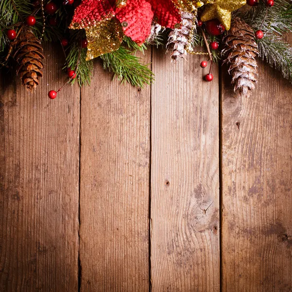 Kerstmis boordmotief — Stockfoto