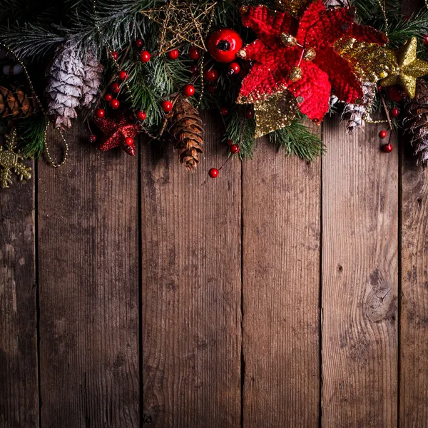 Kerstmis boordmotief — Stockfoto