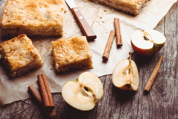 Apple cake — Stockfoto