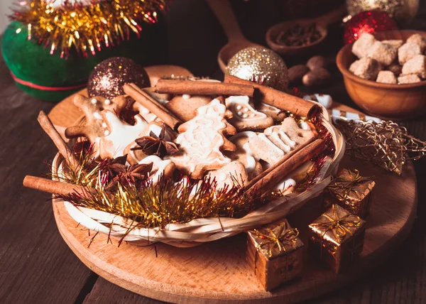Pan di zenzero di Natale — Foto Stock