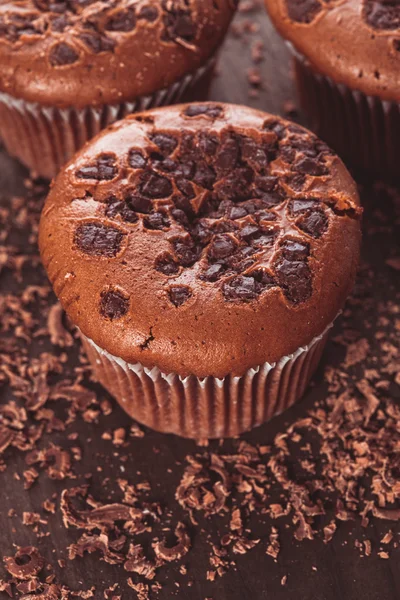 Muffin al cioccolato — Foto Stock