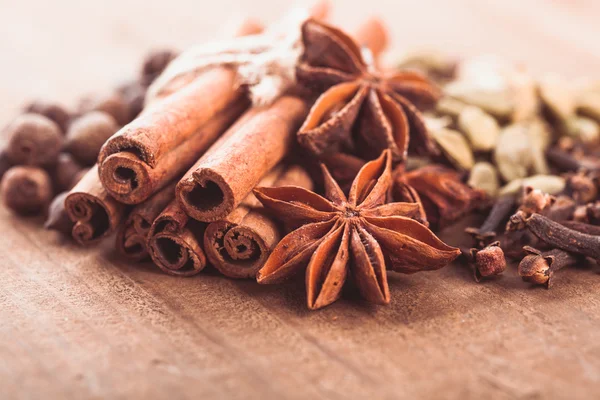 Collection of spices — Stock Photo, Image